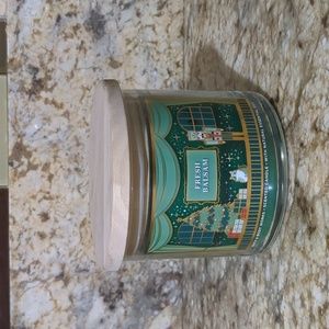 Bath & Body Works Fresh Balsam Scented Candle.